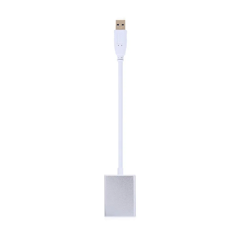 

5pcs USB 3.0 To HDMI Converter Adapter Cable Aluminum Alloy Shell Male To Female Video Adapter For Desktop Laptop Notebook