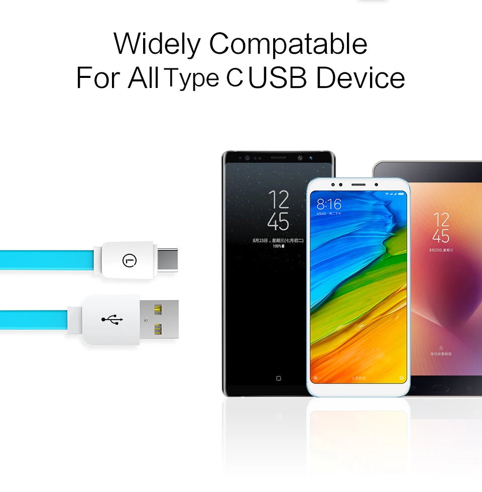 Кабель USB C type-C для samsung S8 S8 для Xiaomi Mi6 Mi5 LINGCHEN, зарядное устройство для мобильного телефона, шнур для быстрой зарядки, портативный кабель type-C