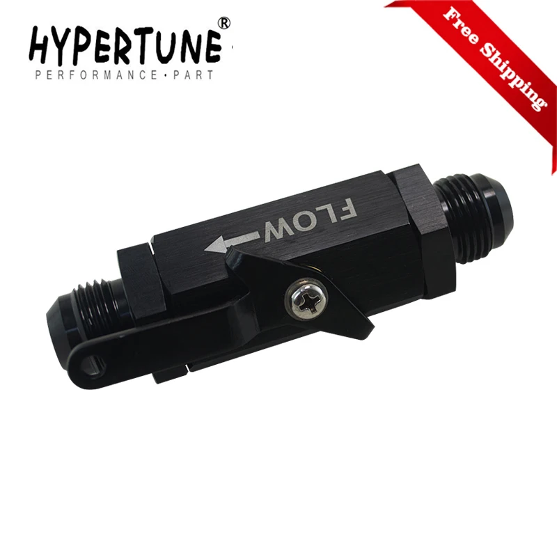 

Free Shipping AN10 10AN-10 AN SHUT OFF VALVE FITTING ALUMINUM BLACK HT-WLPV72-10