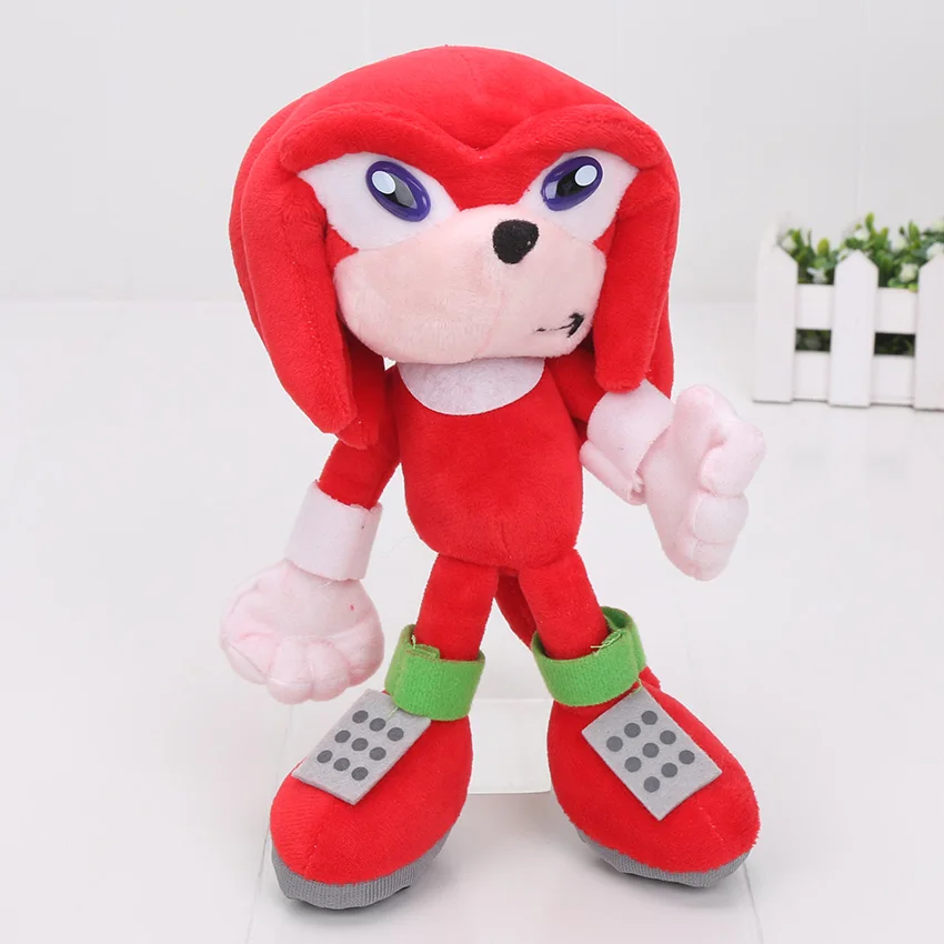 Boneco Sonic Red Vermelho Grande Super Size 23Cm - Sonic - Casa