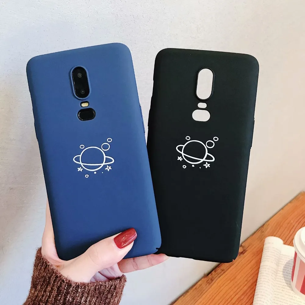 

Oneplus6t 6 Matte Case for Oneplus 6 6t Case Hard Anti-knock Full Cover for Oneplus One Plus 6 T 1+6 1+6T Fundas Caphina Shell