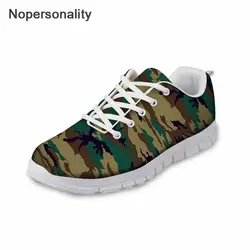 Nopersonality зеленый камуфляж весна осень кроссовки на плоской подошве для мужчин дышащая мужская обувь сетчатая обувь удобные кроссовки