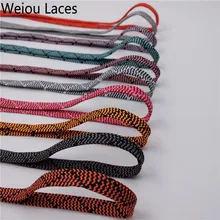 30 пар/лот) Weiou удивительные плоские шнурки с орнаментом Замена для Hi-Tops& Lo-Tops кроссовки Boot Spider Полиэстеровые шнурки