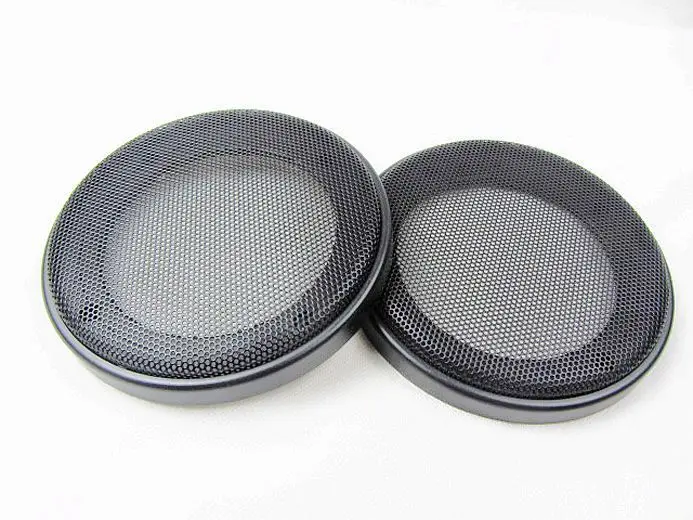 WLKE 2pcs/set Decorative 4" inch Tweeter Audio Speaker Cover Circle