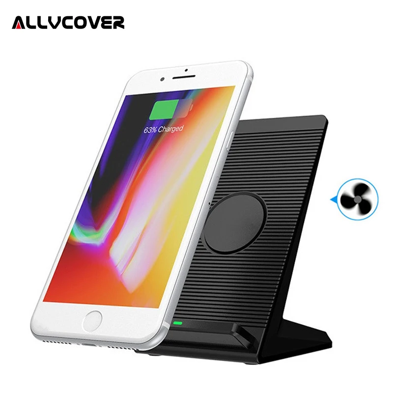 Allvcover QC 3.0 Qi Wireless Charger For iPhone X 8 8 Plus