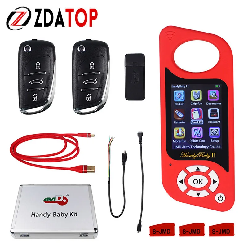 

Newest Handy Baby II for 4D/46/48/G Chips Hand baby 2 English/Spanish+G and 96bit 48 Function Handy Baby II Key Programmer