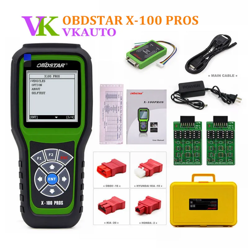 US $303.05 OBDSTAR X100 PROS CDE Model Key Programmer With EEPROM Adapter Immobilizer Odometer Adjustment Free Shipping