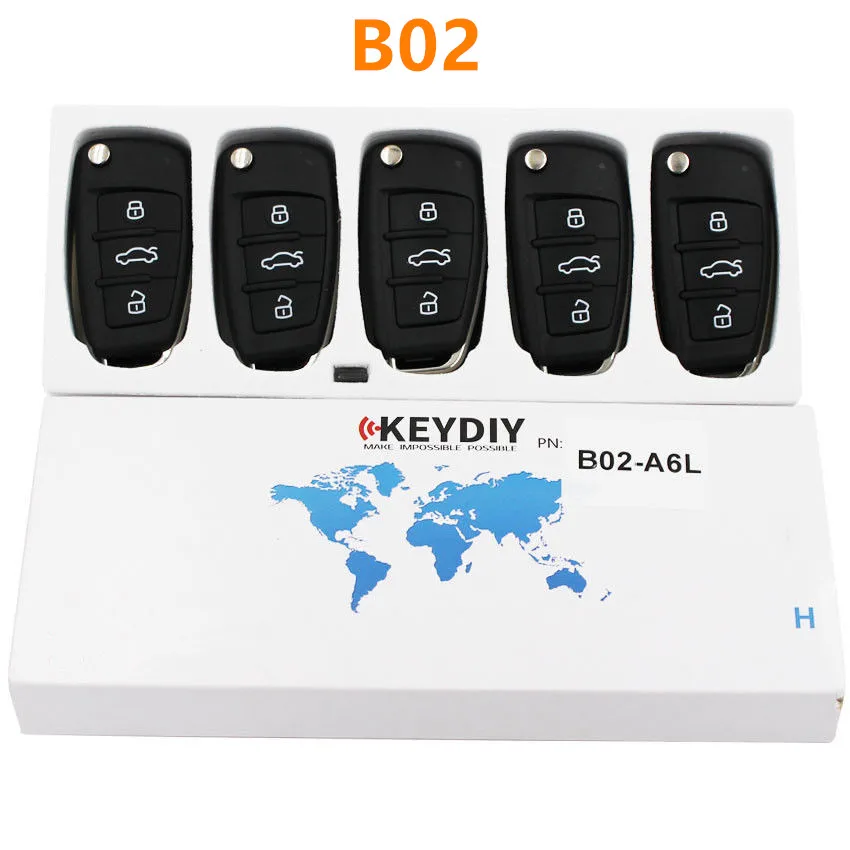 

Standare universal KD remote key B02 for KD300 and KD900 URG200 to produce any model remote 3 button for keidiy