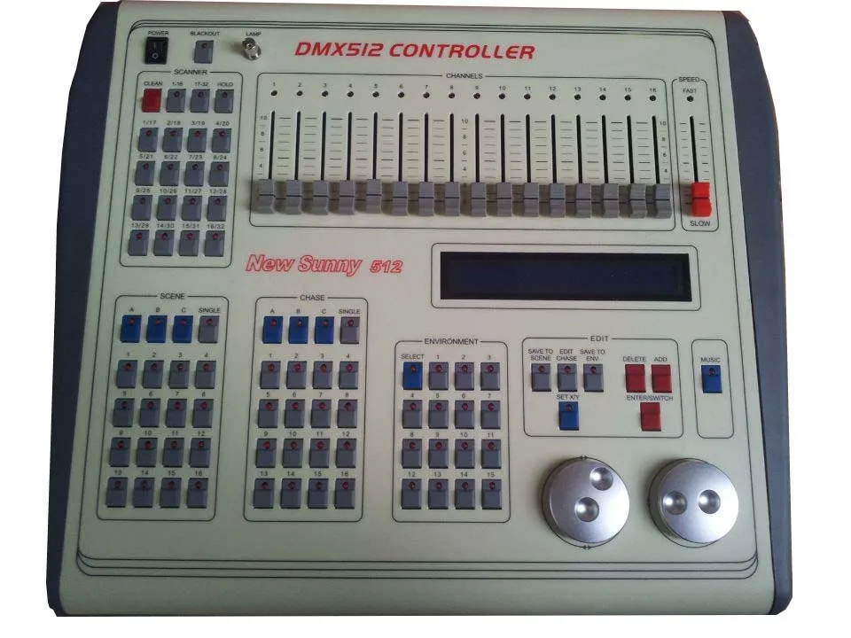 

EXW Price NEW SUNNY512 DMX Controller,Stage DMX Controller System,DMX Console For Stage Event Party