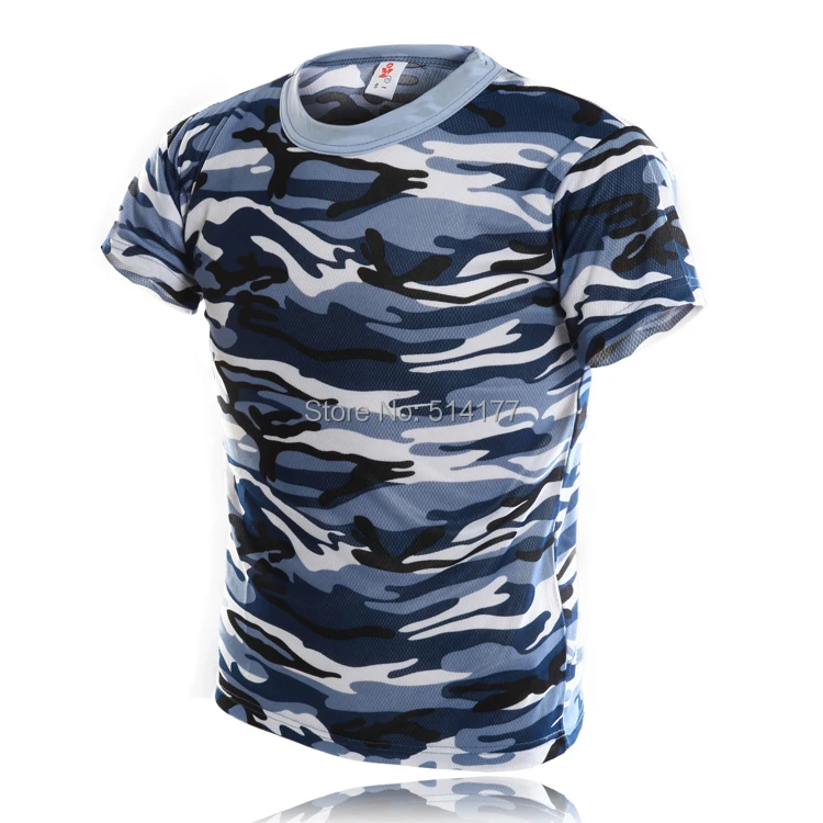 Футболка Slim Fit камуфляж