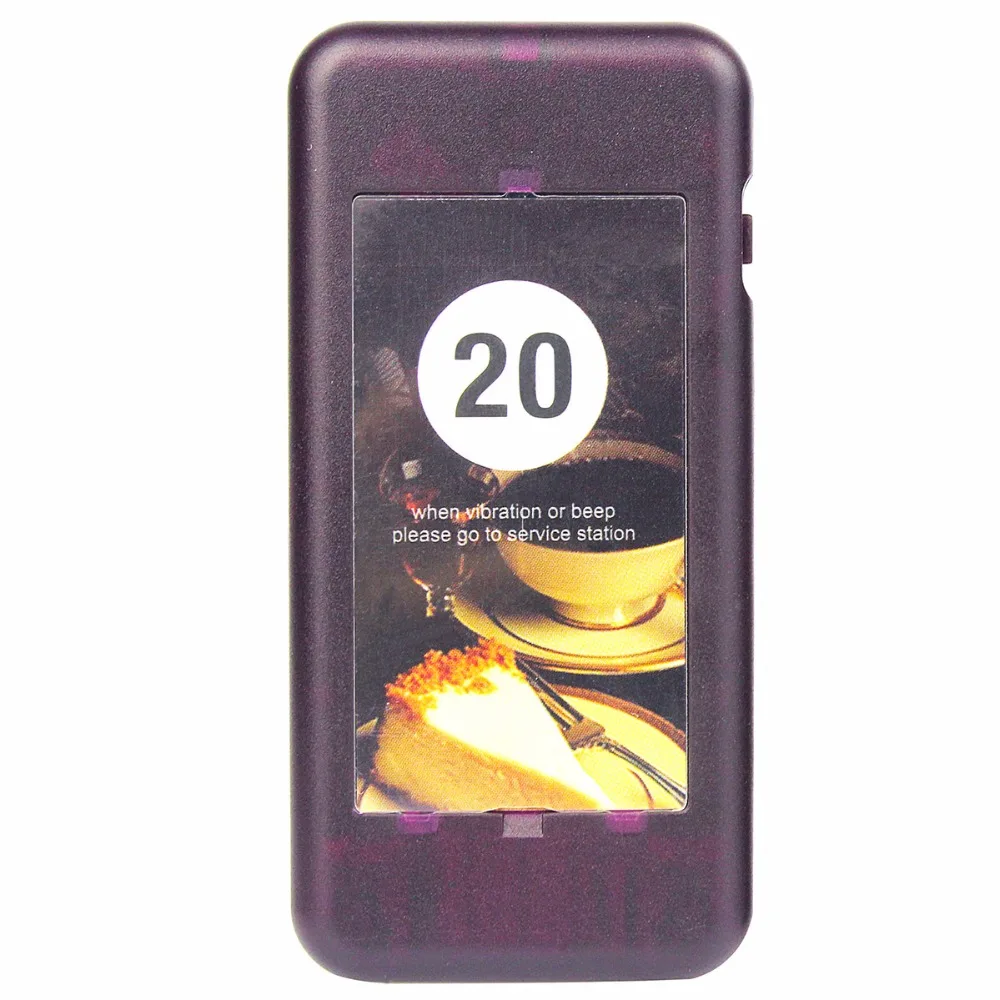 Sistema de Paginação Chamada sem Fio Receptor para T111 Retekess Chamada Coaster Pager - T112 Restaurante Sistema 433 Mhz F4427a 10 Pçs - Imagem 3