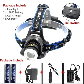 Powerful Rechargeable Headlamp Flashlight Zoomable 3 Mode XM-L T6 Led Head Lamp Torch Running Camping Outdoor Lighting Headlight
Powerful Rechargeable Headlamp Flashlight Zoomable 3 Mode XM-L T6 Led Head Lamp Torch Running Camping Outdoor Lighting Headlight