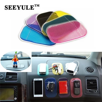 

1pc SEEYULE Car Anti Slip Mat Dashboard Sticky Pad PVC for Non Slip Phone/mp3/mp4/GPS/Pad Car Accessories