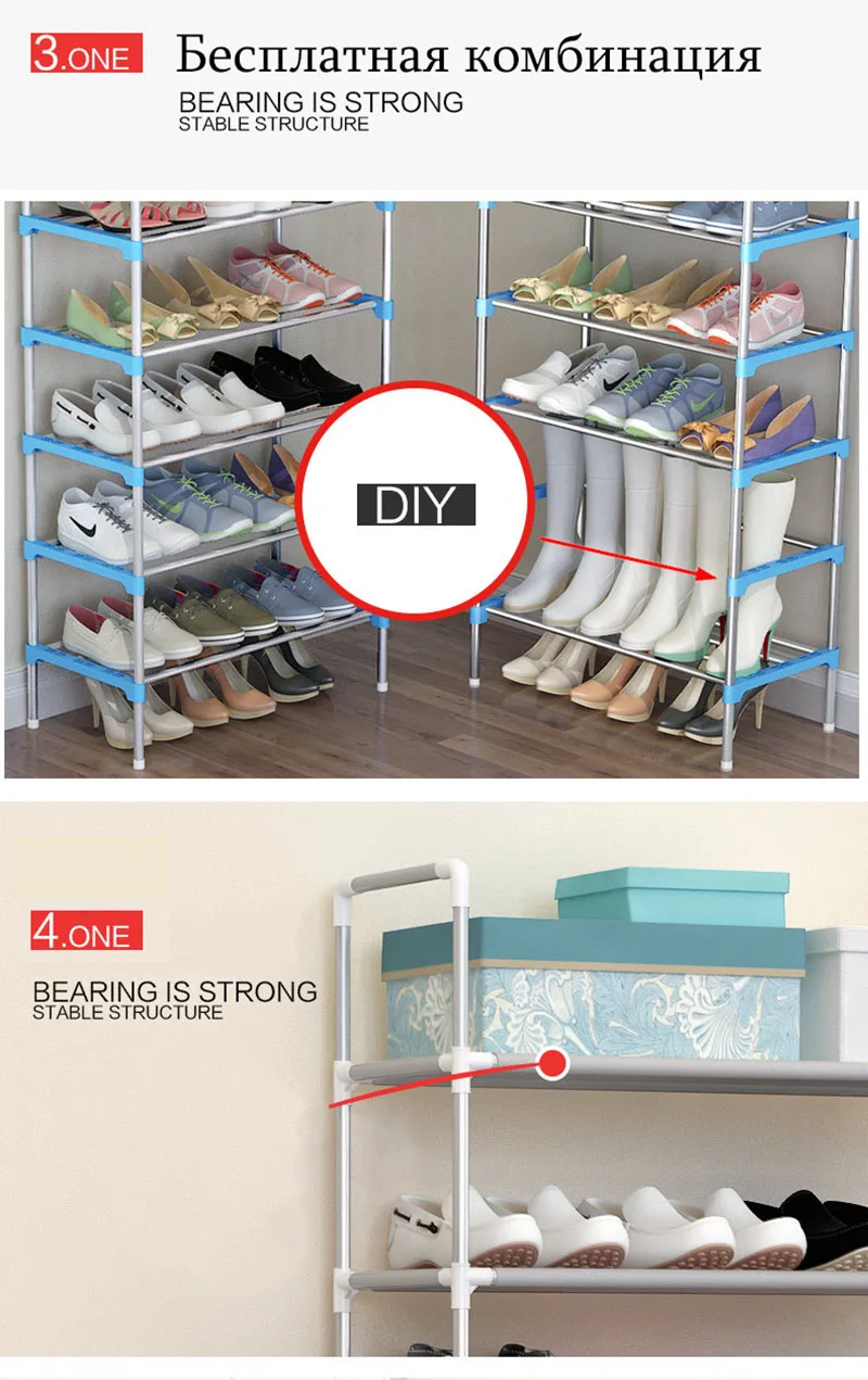 Simple Metal Iron Shoe Shelves Multi-layers School Dormitory Shoe Storage Rack Home Entrance sapateira Shoe Cabinet