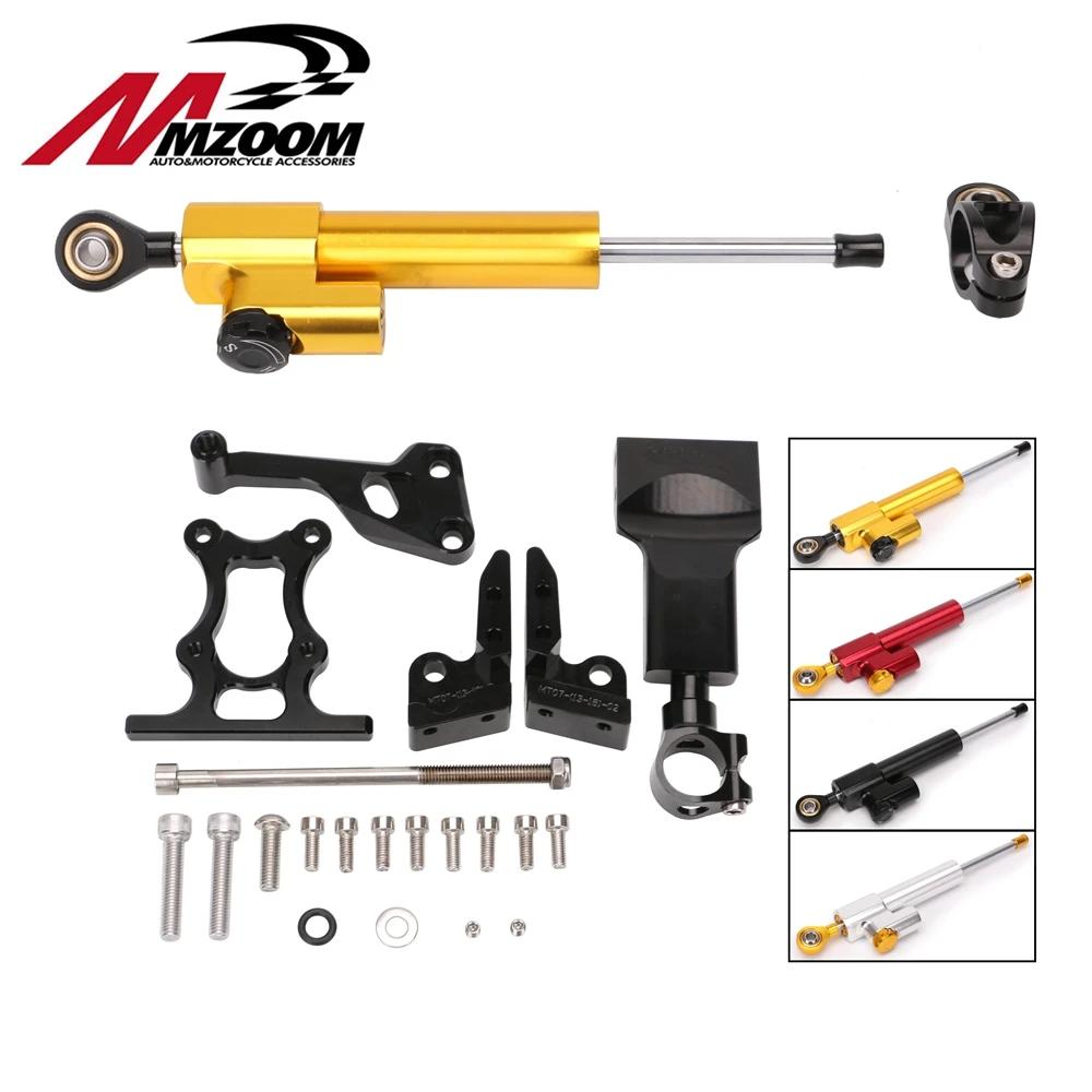 Aluminum Adjustable Steering Stabilize Motorcycle Damper Bracket