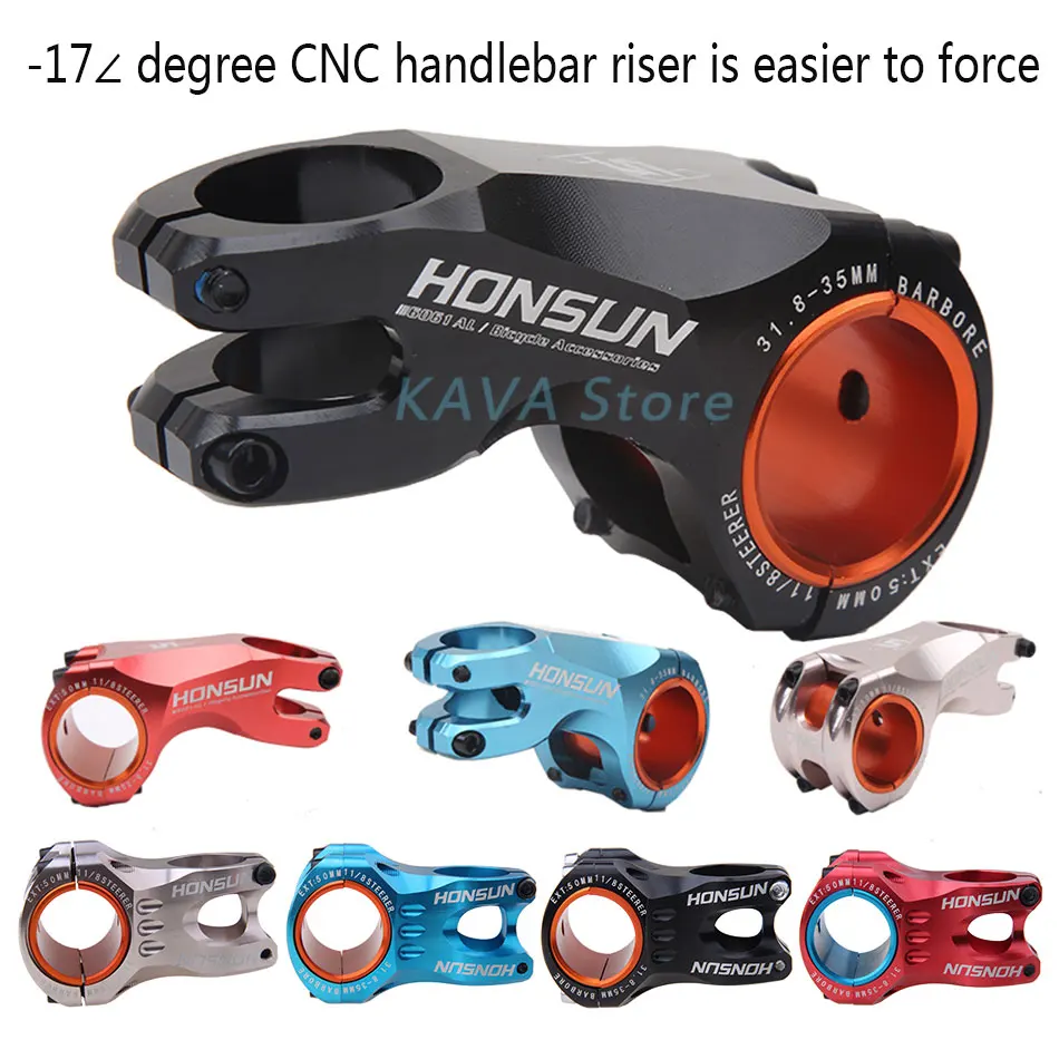 Online WUZEI 50 70mm de alta resistencia ligero 35mm 31,8mm vástago para XC AM MTB parte de bicicleta de carretera de montaña