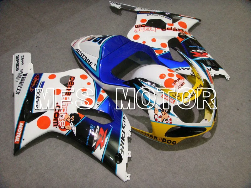 

Blue For Suzuki GSXR 1000 2000 2001 2002 ABS Fairing Injection Bodywork Kit Motorcycle