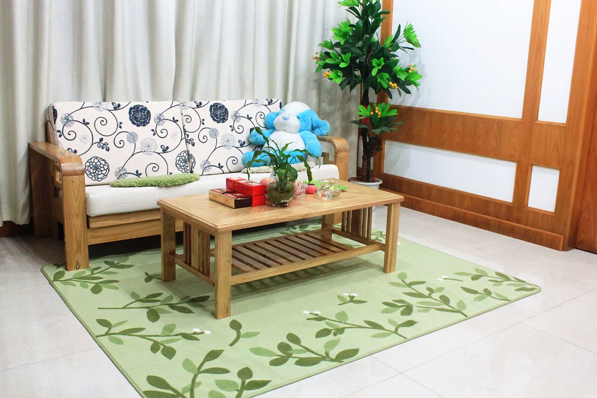 

Living room coffee table sofa decoration carpet fabric carpet fashion rustic