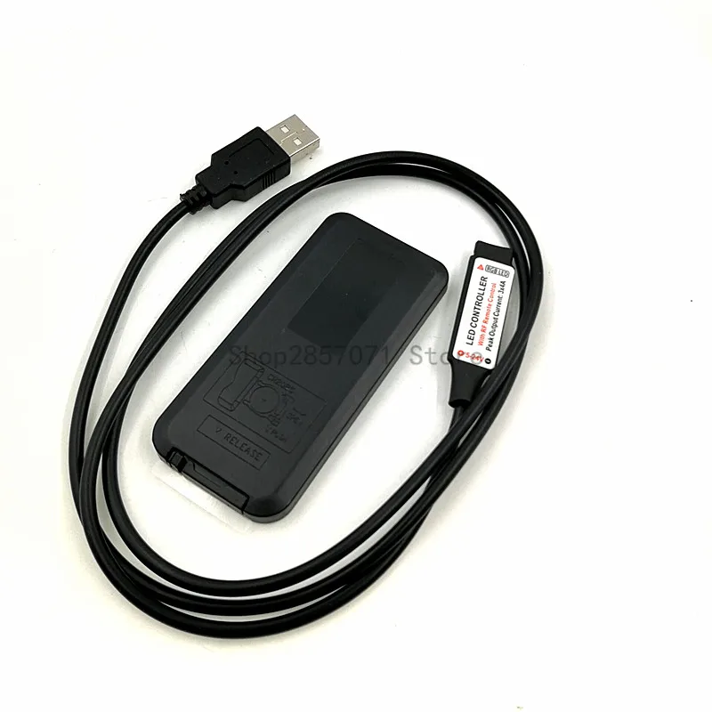 DC5V USB RGB светодиодный контроллер 17key 12A RF беспроводной мини пульт дистанционного