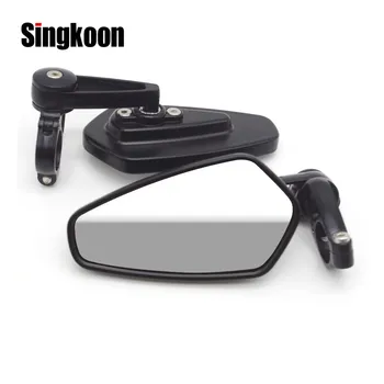 

Universal Motorcycle bar end mirror Scooter Rearview Mirrors retroviseur moto FOR bmw r nine t suzuki gn 125 honda nc700x yamaha