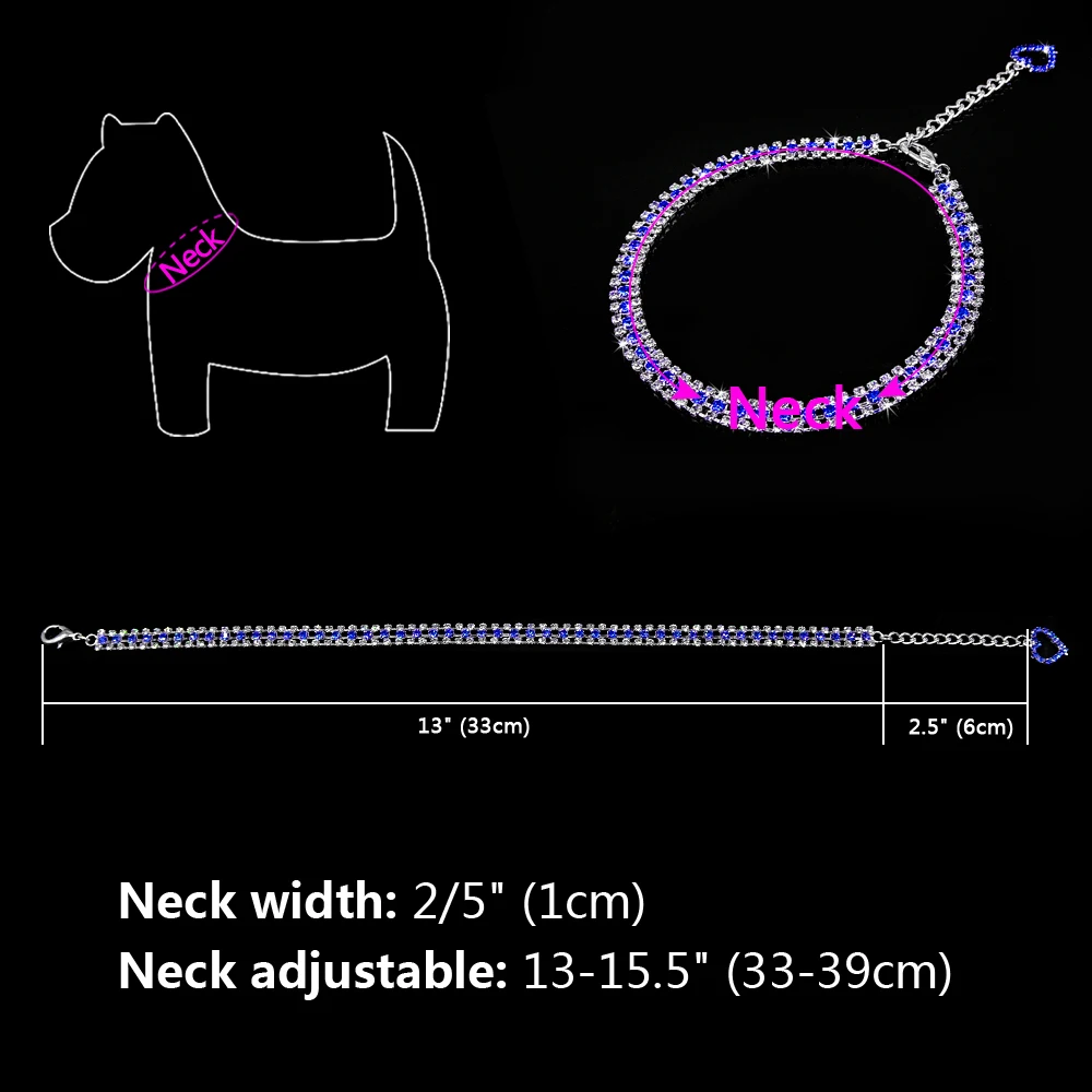 Стразы, аксессуары для собак, ошейник для маленьких собак, хихухуа, йоркширский терьер, бриллиантовое ожерелье, ошейники для кошек для щенков, Mascotas