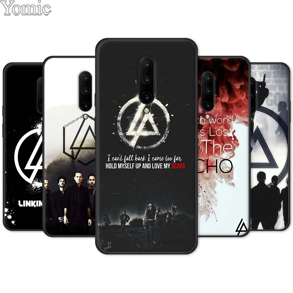 Linkin Park Black Case for font b Oneplus b font font b 7 b font font