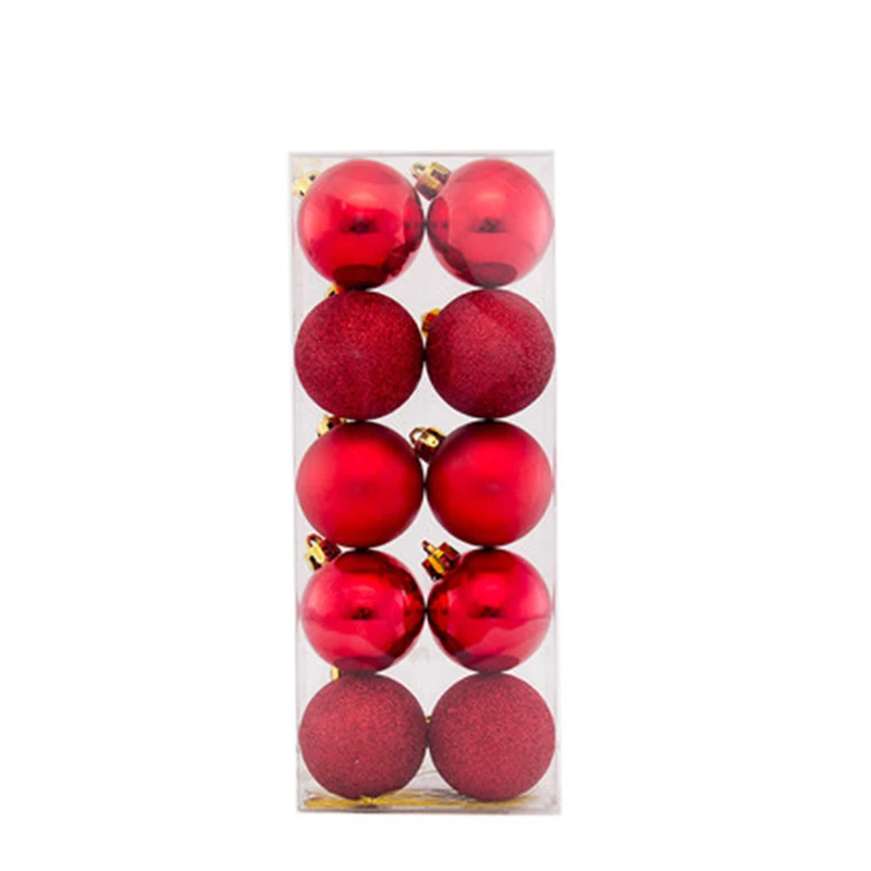 

3cm/4cm/5cm 75g/77g/101g Christmas Tree Balls Decorations New Year Ball Ornament for Home Natal Ornament Adornos Navidad 2015 F4