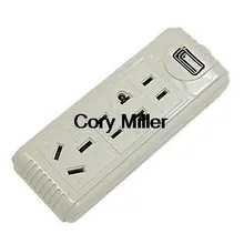 250V 10A 4 Выход AC мощность шестигранный ключ разветвитель полосы