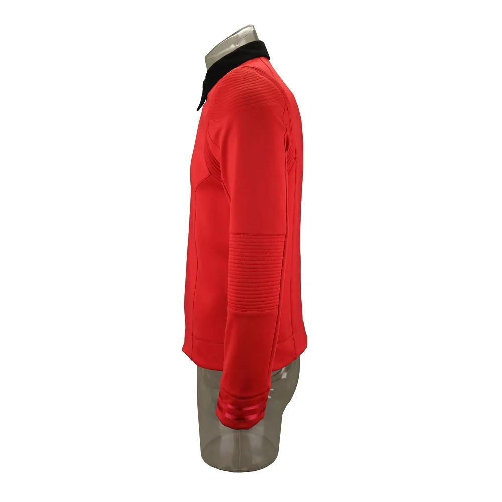 Star Trek Discovery Season 2 Starfleet Captain Kirk Uniform A Set of Shirt Pants Badge Costumes Men Top Adult Cosplay Costume (6)