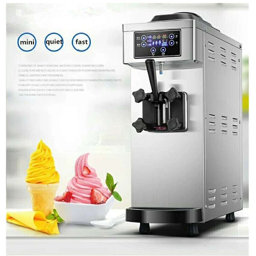 

Hot Selling High Quality Commercial Mini Single Flavor 8L/12L Soft Ice Cream Machine/Ice cream make machine for sale