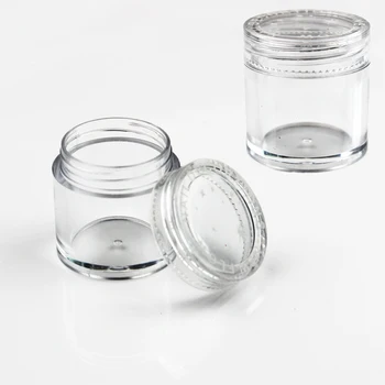 

Empty Cosmetic Containers Bottle Contenitori Cosmetici Jar 10Gram Envases Plastico Garrafa Plastic Jars With Lid Makeup Storage
