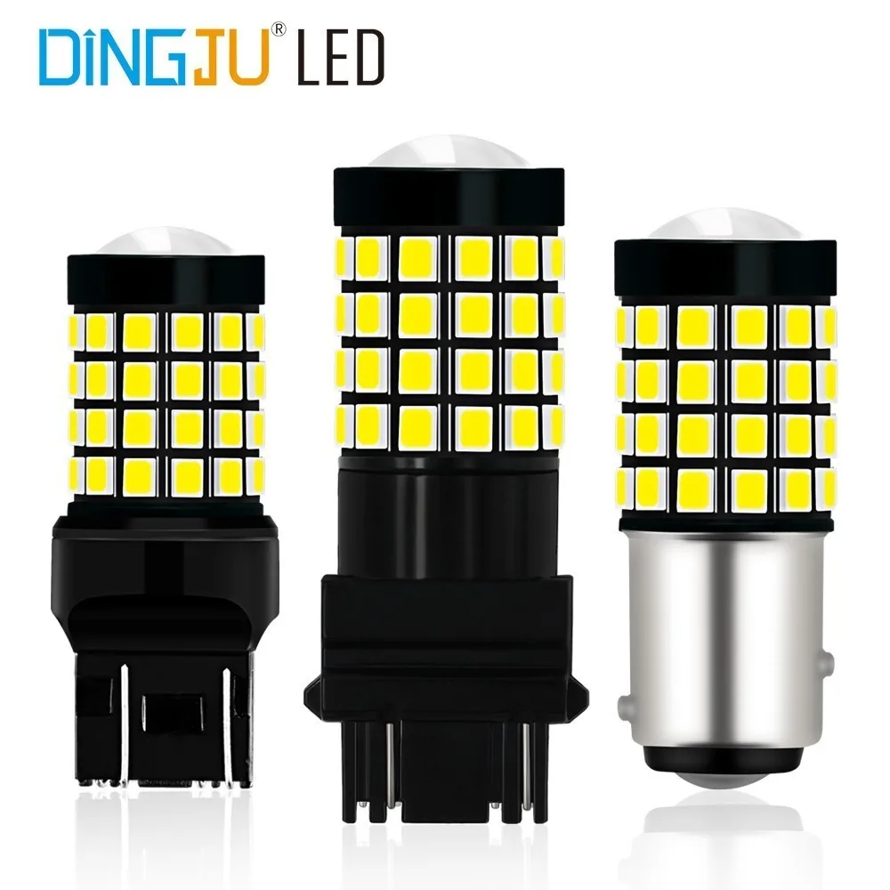 

1Pcs 1156 1157 BAY15D P21 3156 3157 7440 7443 Cree LED Car Brake Light Tail Lamp Auto Turn Signal Bulbs Daytime Running Lights