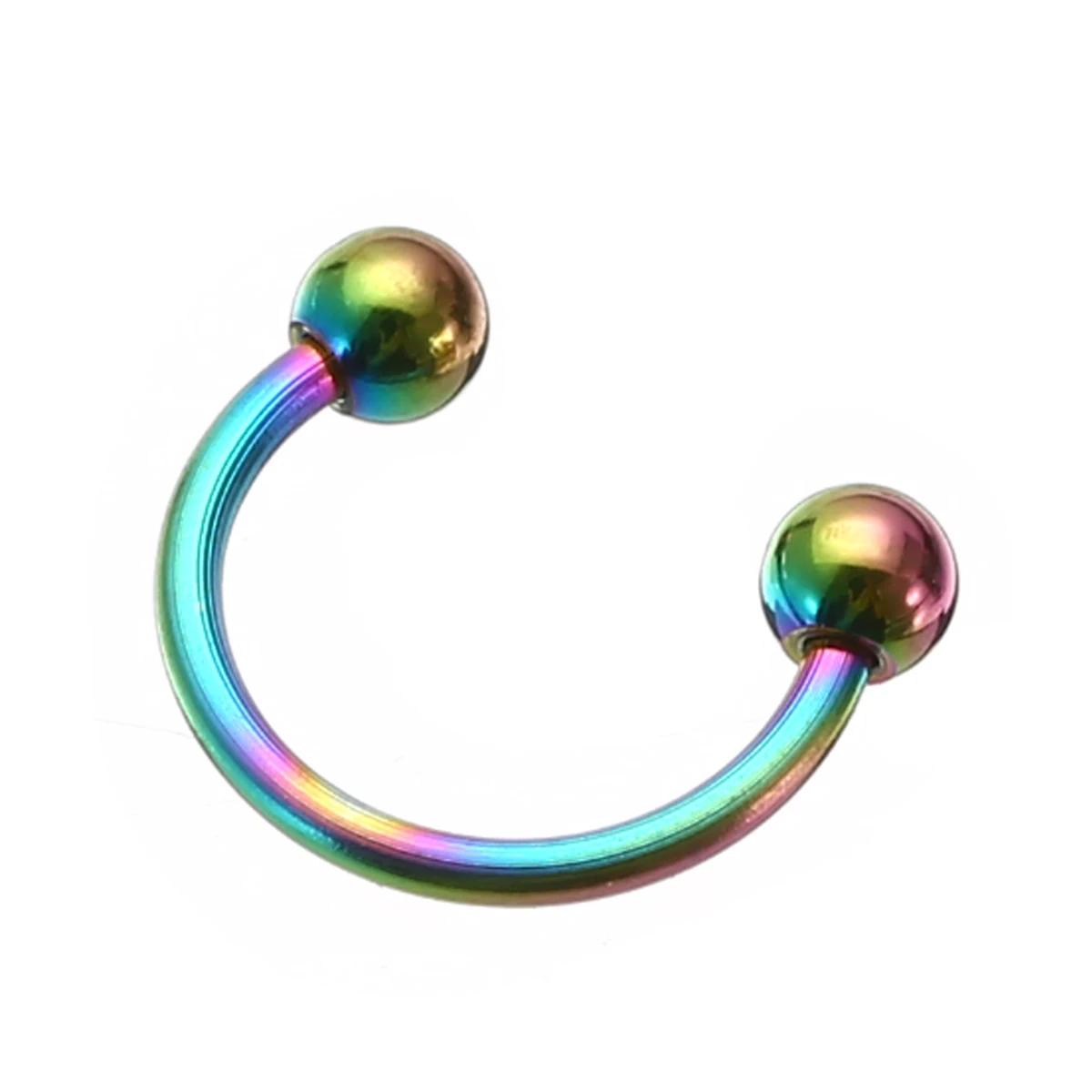 10pcs Fashion Lip Nose Hoop Balls Body Piercing Jewelry Shellhard Stainless Steel Horseshoe Bar Ear Ring Belly Button Femme