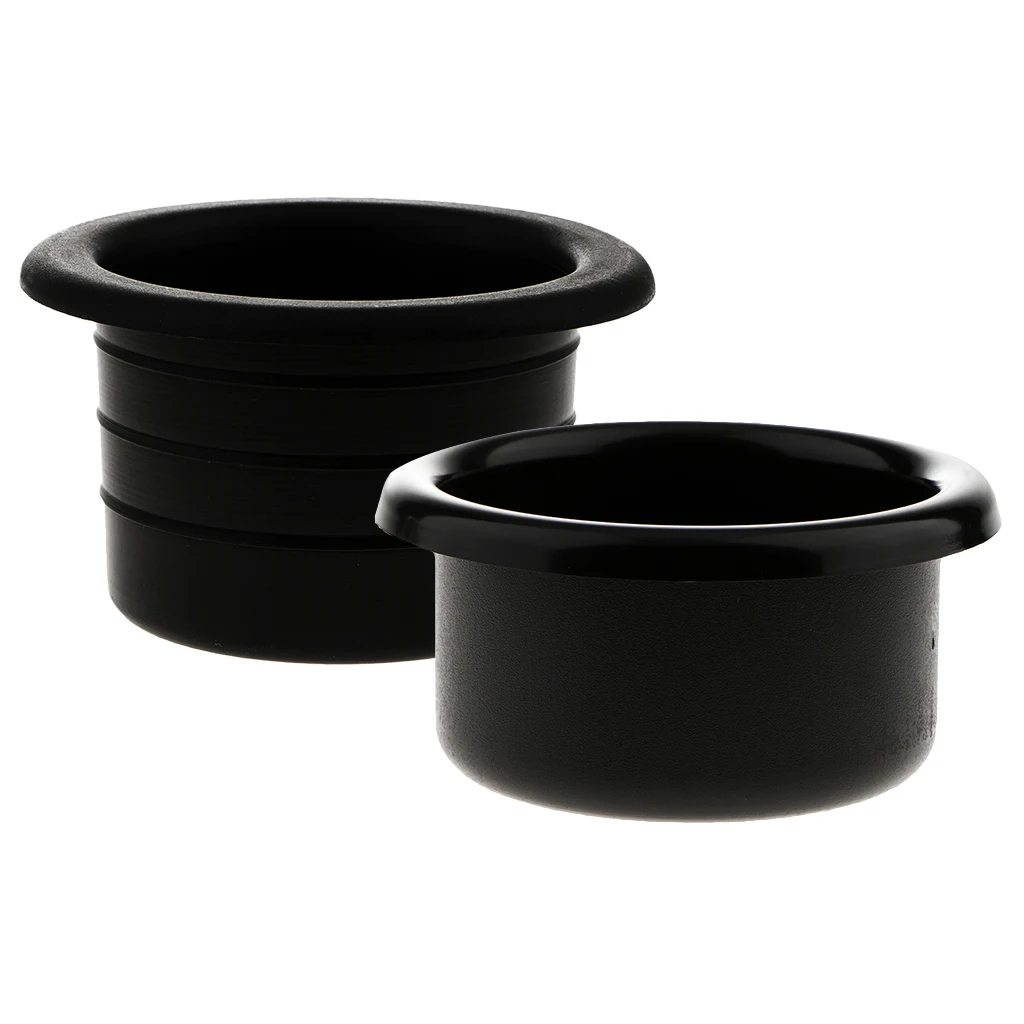 2pcs 100mm/90mm Plastic Cup Holder for Boats, RVs, Cars, Trucks, Sofas, Game Table Pockets