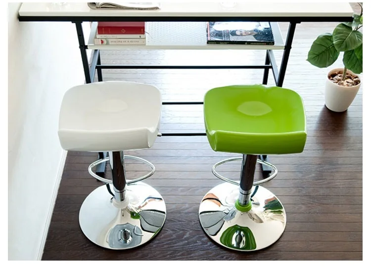 Популярная американская и Европейская Лифт бар стулья Пластик ABS сиденье стула