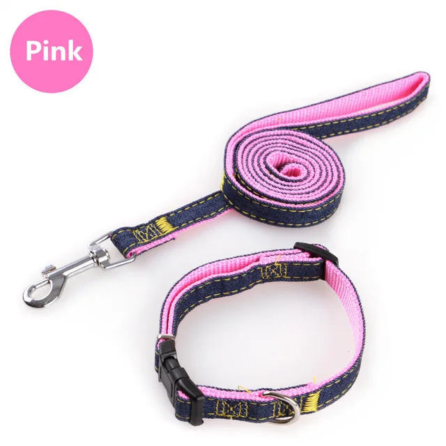 2017-Pets-Use-Dog-Leashes-Collars-Sets-New-Arrival-Strong-Jeans-Cloth-Line-Collar-Leads-Dog.jpg_640x640 (3)