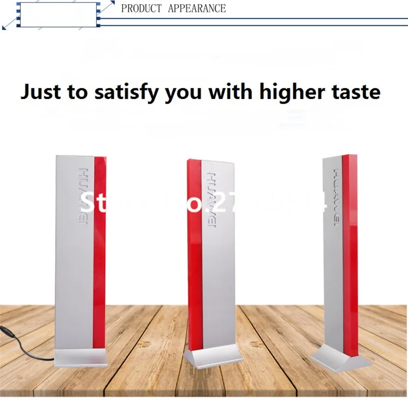 Cartão de Guia de Acrílico com Luz para Huawei Lote Logotipo Mesa Vertical Indicador Cartão Experiência Loja 10 Pçs - 3 cartão cartão de guia de acrílico com