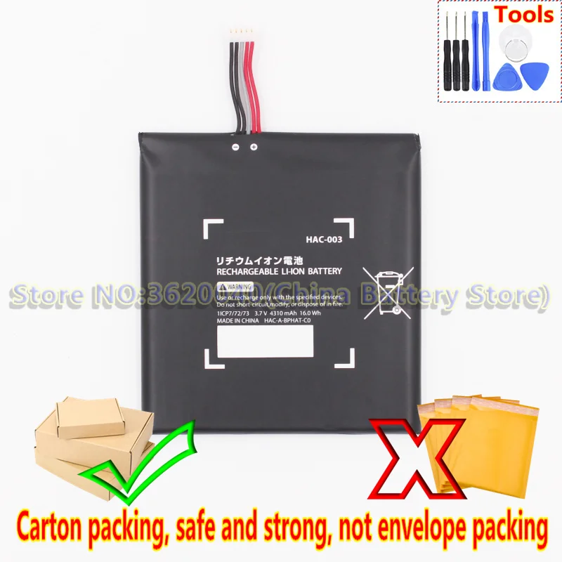 GND 3 7 V 4310 мА/ч HAC-003 HAC-001/003/S-JP/EU-C0 Батарея HAC-A-BPHAT-C0 для Nintendo HAC-S-JP/EU-C0 переключатель HAC-001