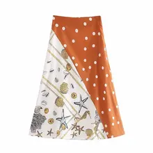 Модные женские SD43-9119 в европейском и американском стиле с принтом