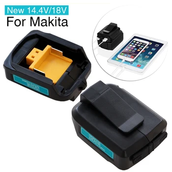 

14.4V/18V USB Power Source for Makita Lithium-Ion Battery Phone and USB Devices Charger Converter(ONLY for LXT series)