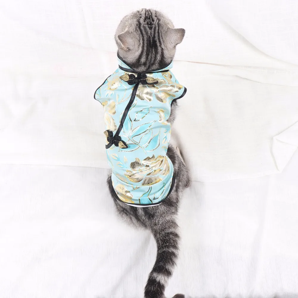 Traumdeutung Small Dogs Clothes T shirt Clothing Cheongsam Costume Coat