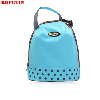 

RUPUTIN Picnic Bag Protable Ice Bags Oxford Hand Carry Thickened Cooler Pack 4 Color Lunch Package Food Thermal Organizer Bags