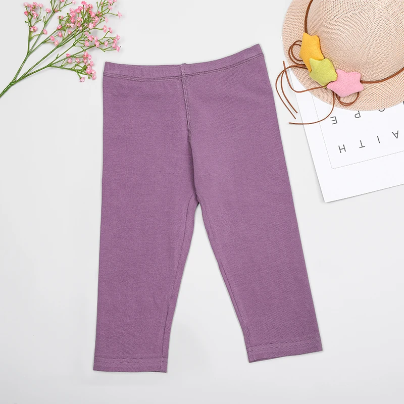 baby girl purple leggings