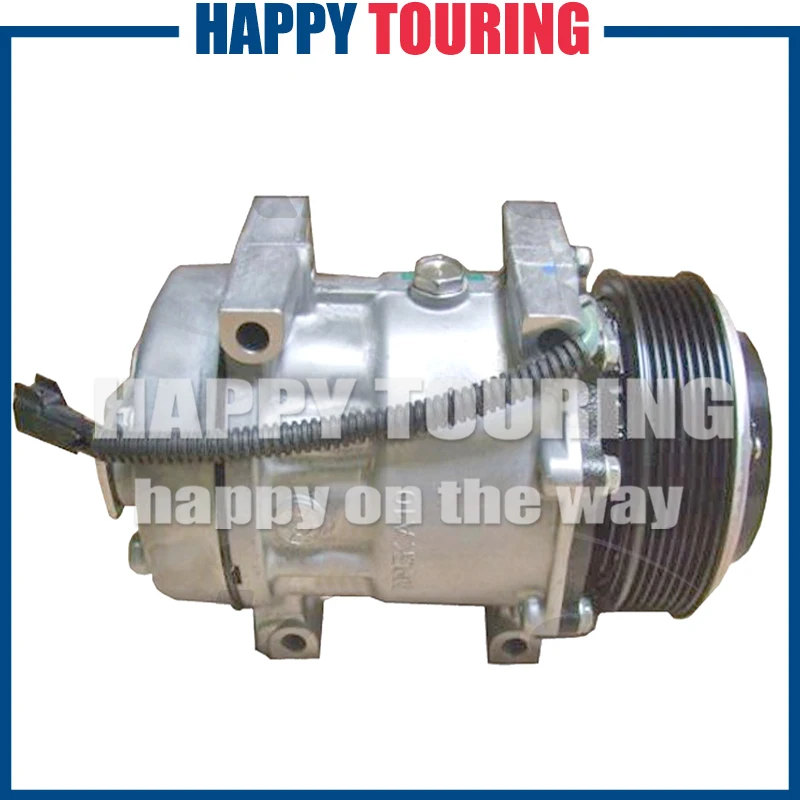 SD7H15 AC Compressor for LAND ROVER DEFENDER Cabrio (LD) 2.4 TD Td4 4x4