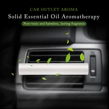 1 шт., автомобильный освежитель воздуха на вентиляционное отверстие, парфюмированный наполнитель, твердый ароматизатор, автомобильный очиститель воздуха, автомобильный кислородный эфирный масляный диффузор