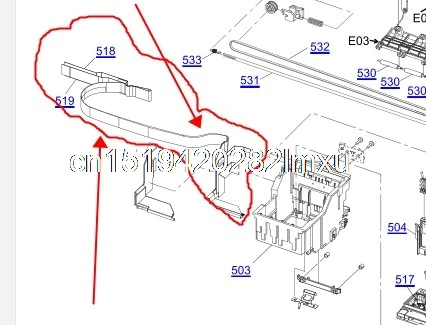 Cables originales para cabezal de impresora EPSON SX130, TX130, TX133, TX135,  novedad|head cable|printer head cableepson cable - AliExpress