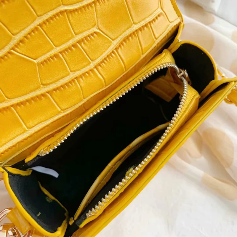  Alligato Brand Women Bag Stone Mini Bags Crocodile Handbag Crossbody Shoulder Bag Luxury Handbags W - 33043316212