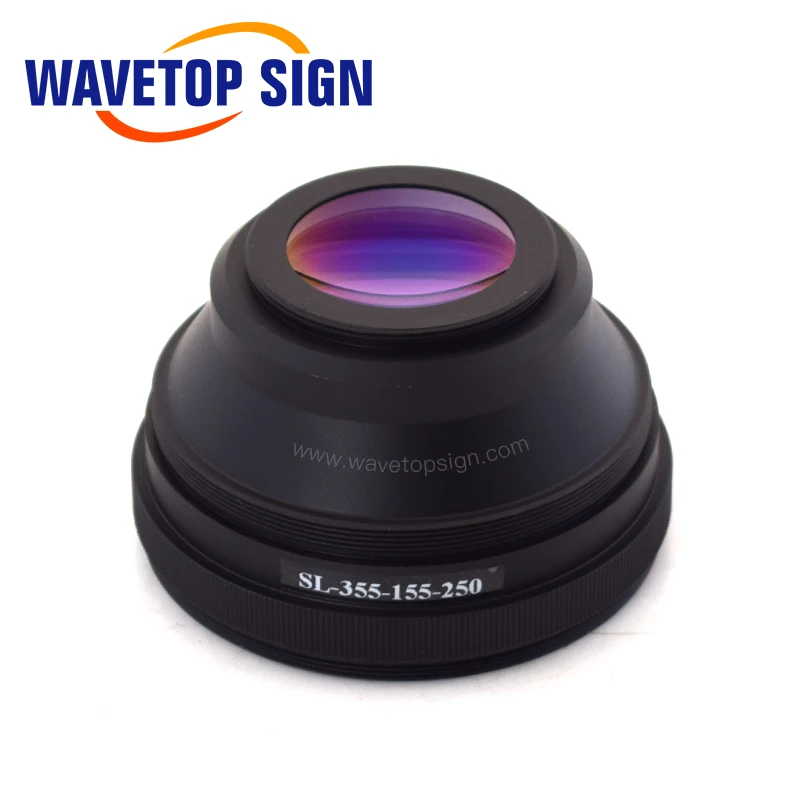 WaveTopSign F100 сканирующее поле 60*60 мм 70*70 мм Ronar-Smith 355nm F-Theta UV лазерное сканирование объектива использование для УФ-лазера 355nm