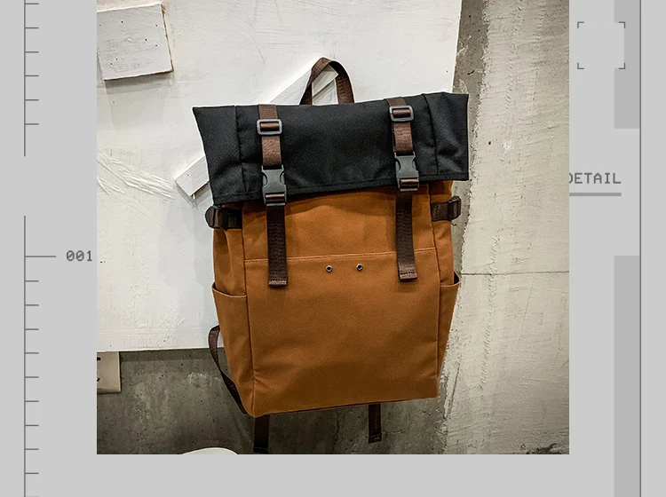 Мужской рюкзак из искусственной кожи для 15,6 дюймов, коричневый рюкзак для ноутбука, Большой Вместительный Модный женский студенческий рюкзак, водоотталкивающий рюкзак