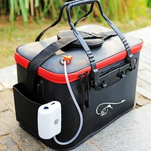 Многофункциональный рыболовный стержень привлекательная сумка складной рыболовный ведро приманка рюкзак водонепроницаемый ящик для рыбы снасти сумка для хранения кемпинга рыболовные принадлежности ловля карпа рыболовны